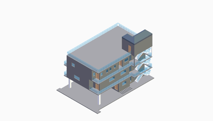 G+3 | 40×60 | East Facing