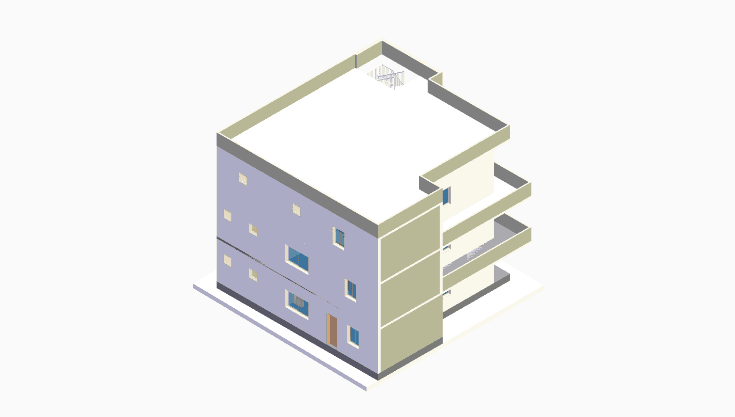 G+3 | 50×50 | West, North Facing