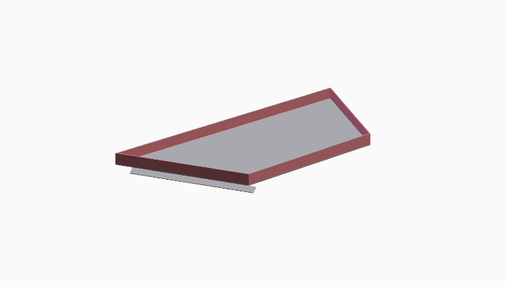30x80 | South Facing 3D model rendering