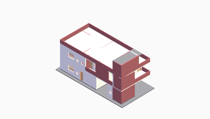 60x30 | East Facing 3D model rendering