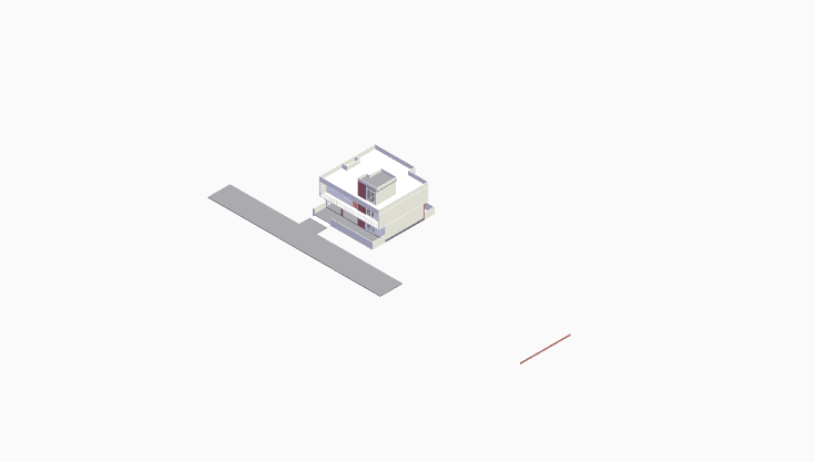 50x50 | South_east Facing 3D model rendering