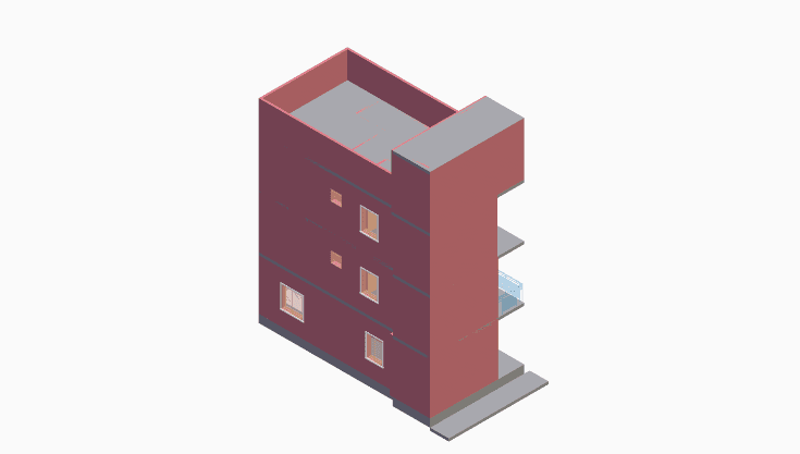 G+3 | 40×20 | East Facing