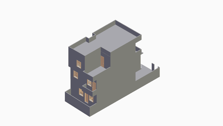 G+2 | 20×50 | North Facing