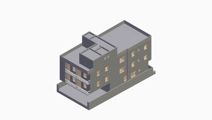 60x30 | West Facing 3D model rendering