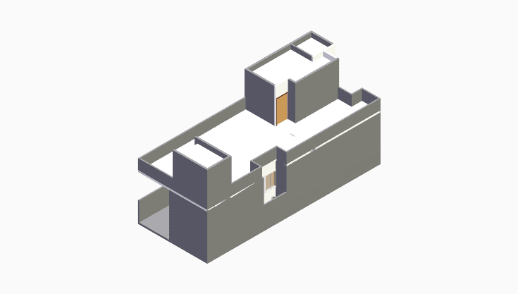 40x20 | South Facing 3D model rendering