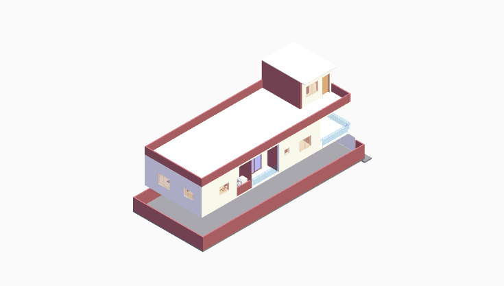 G+1 | 30×80 | North Facing