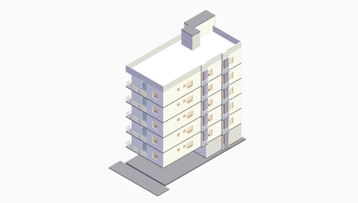 60x30 | North Facing 3D model rendering
