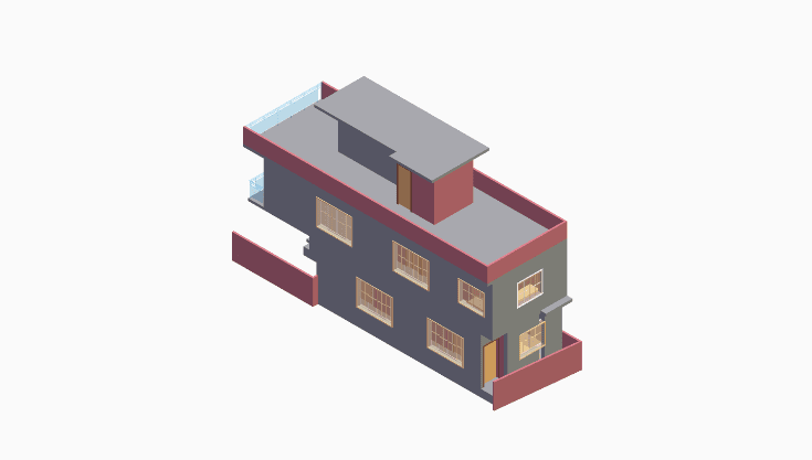 G+2 | 20×50 | West Facing