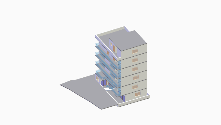 40x60 | East, North Facing 3D model rendering