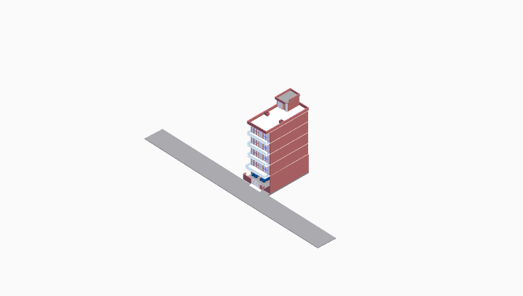 20x60 | North_west Facing 3D model rendering