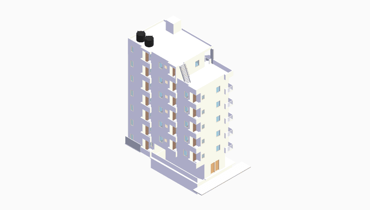 60x30 | East Facing 3D model rendering
